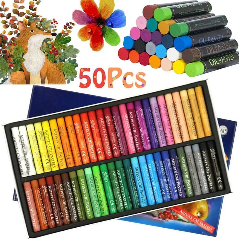 Children Oil Pastel Sticks - Non-Toxic