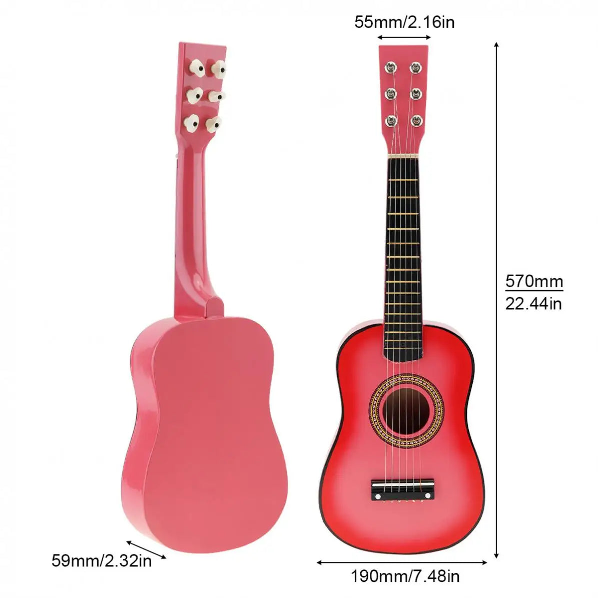 Basswood Acoustic Guitar For Children