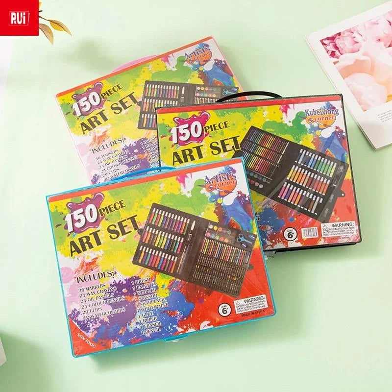 150-Piece Art Set For Painting And Drawing