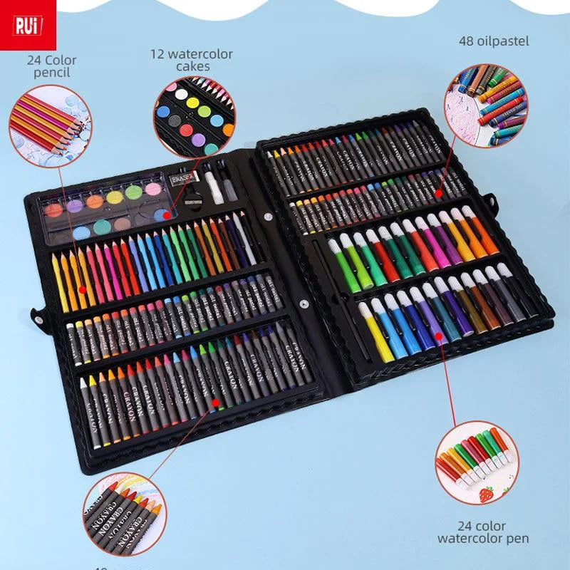 150-Piece Art Set For Painting And Drawing