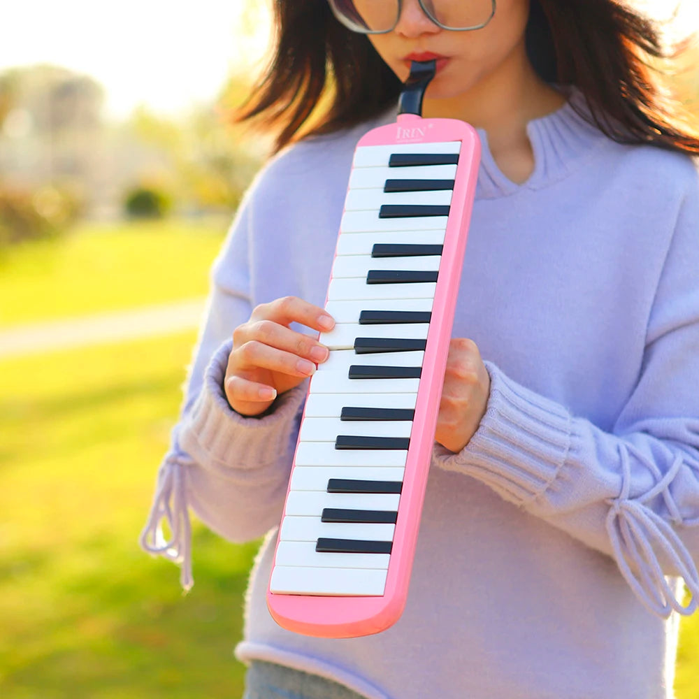 Harmonica and Keyboard In One Instrument With Mouthpiece and 32 Keys